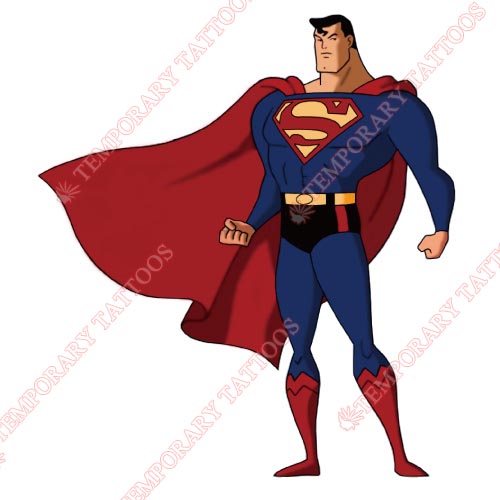 Superman Customize Temporary Tattoos Stickers NO.299